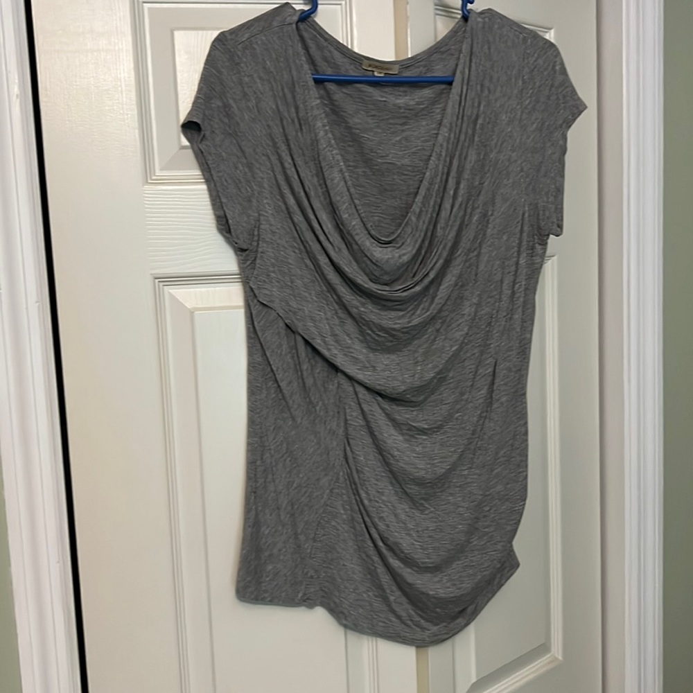 Anthropologie Grey Top